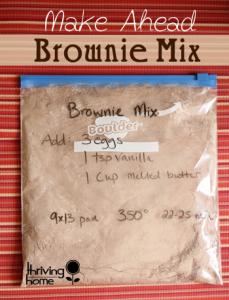 GF Chocolate brownie powder premix 